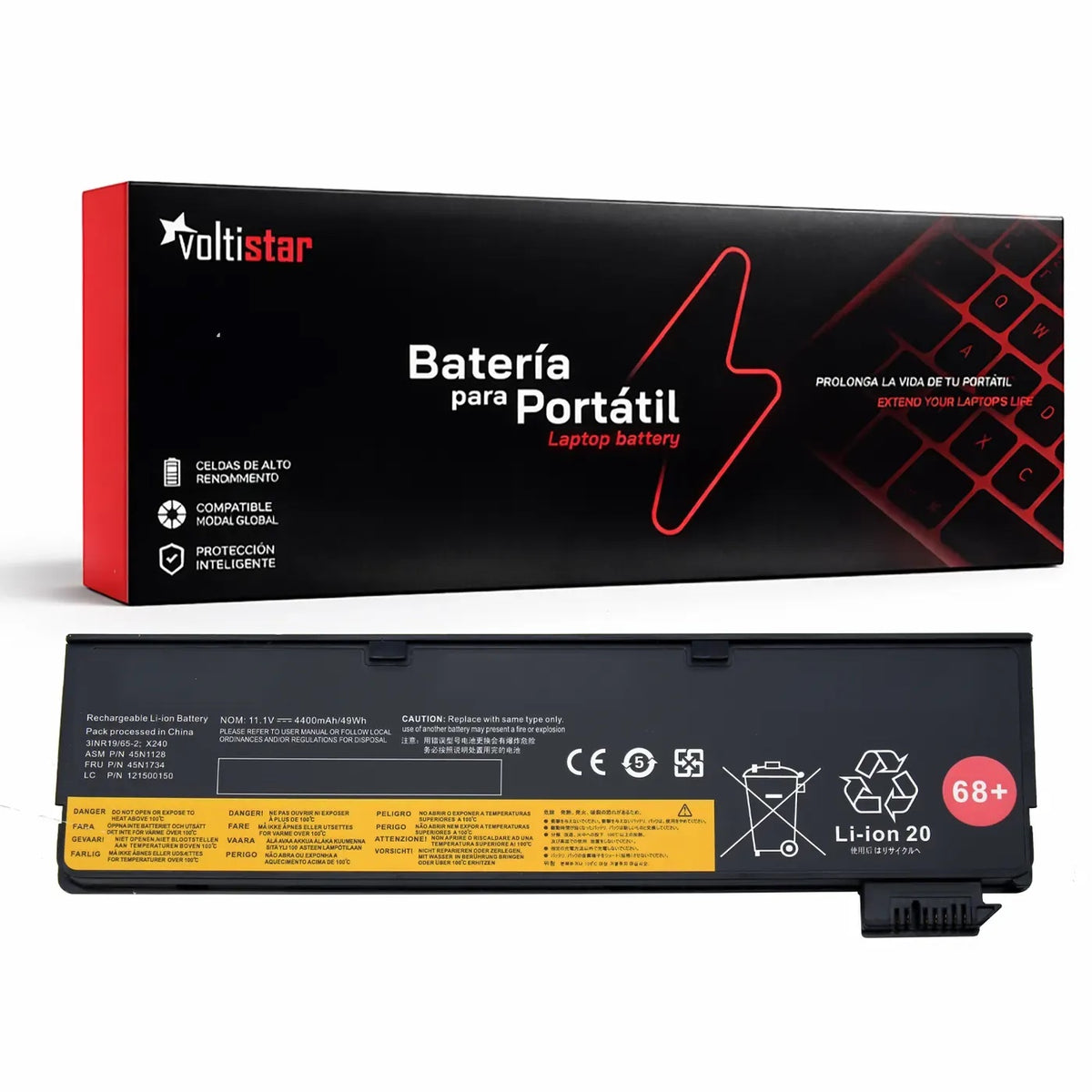 Batería Para Portátil Lenovo Thinkpad X250
