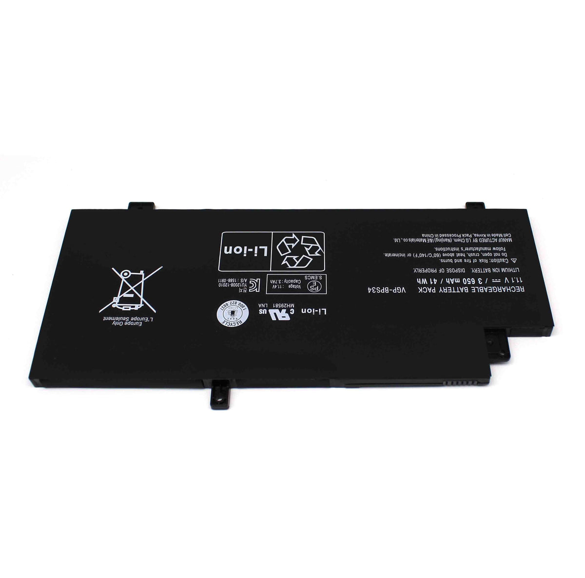 Batería Para Portátil Sony Vaio Fit 15 Svf15A1Acxb Svf15A1Bcxs Vgp-Bps34 Vgp-Bpl34