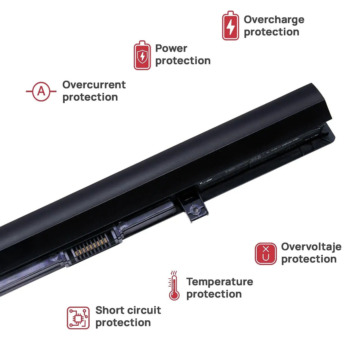 Batería Para Portátil Toshiba Satellite L50 L50-B Pa5186u-1brs Pa5195u-1brs Pa5184u-1brs