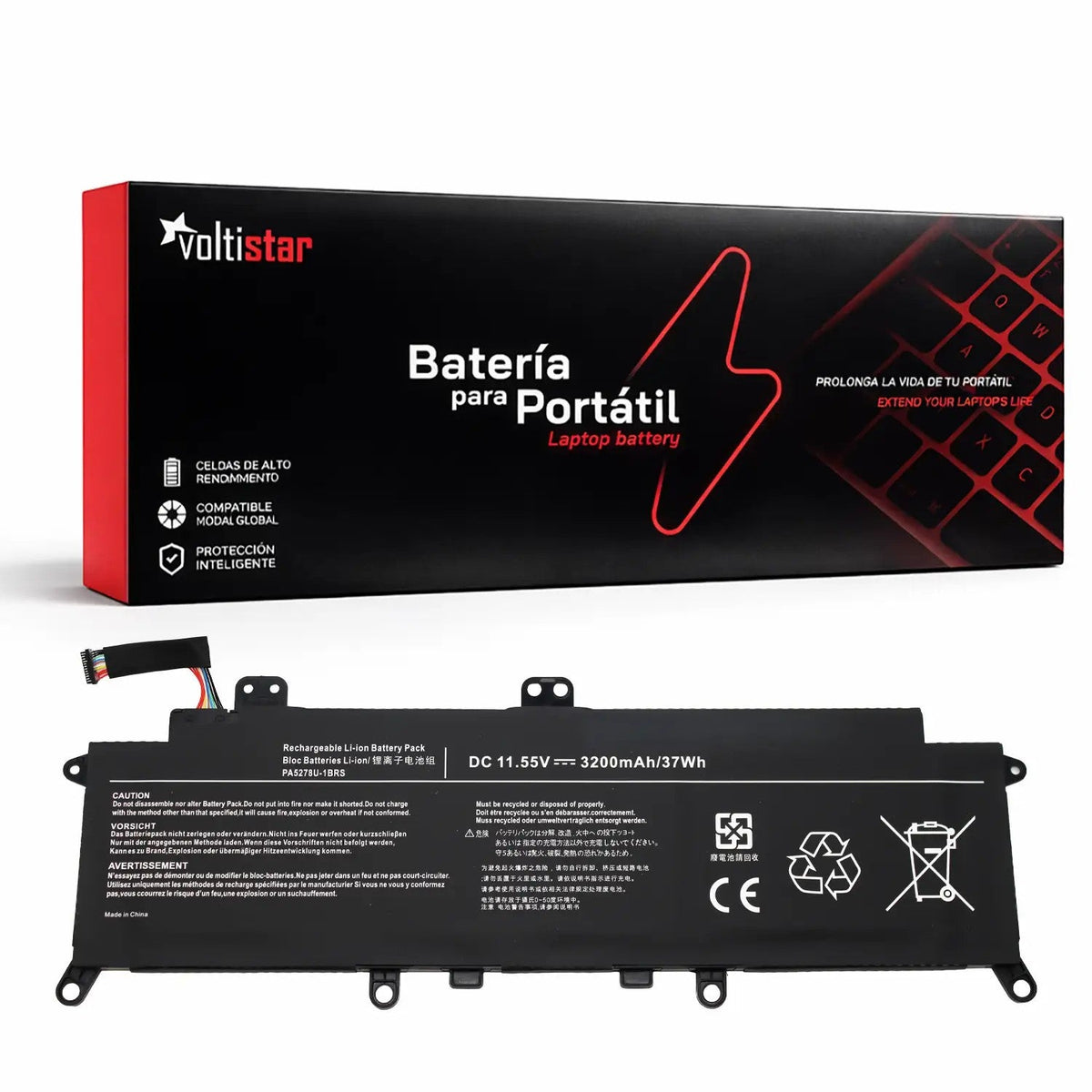 Batería Para Portátil Toshiba Dynabook Portégé X30-D X30-E X40-G