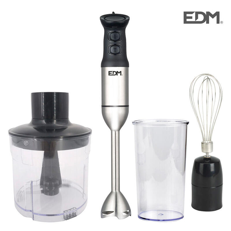 Batidora De Mano 1200w Con Accesorios Ø5,8x41,5cm Edm