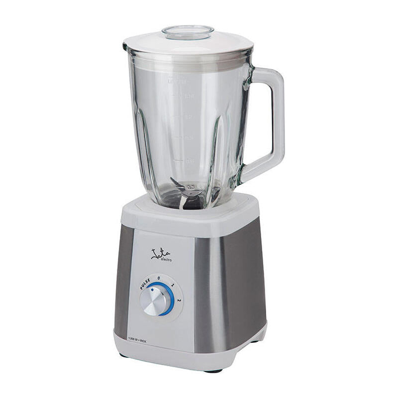 Batidora De Vaso Jata Bt797 1000w Cuerpo Acero Inox Jarra Cristal 1.5l 2 Velocidades+Pulse Pica Hielo