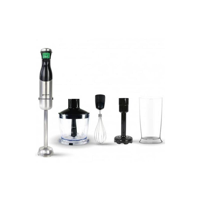 Batidora Grunkel De Gatillo Con Set De Accesorios Con Indicadores Led