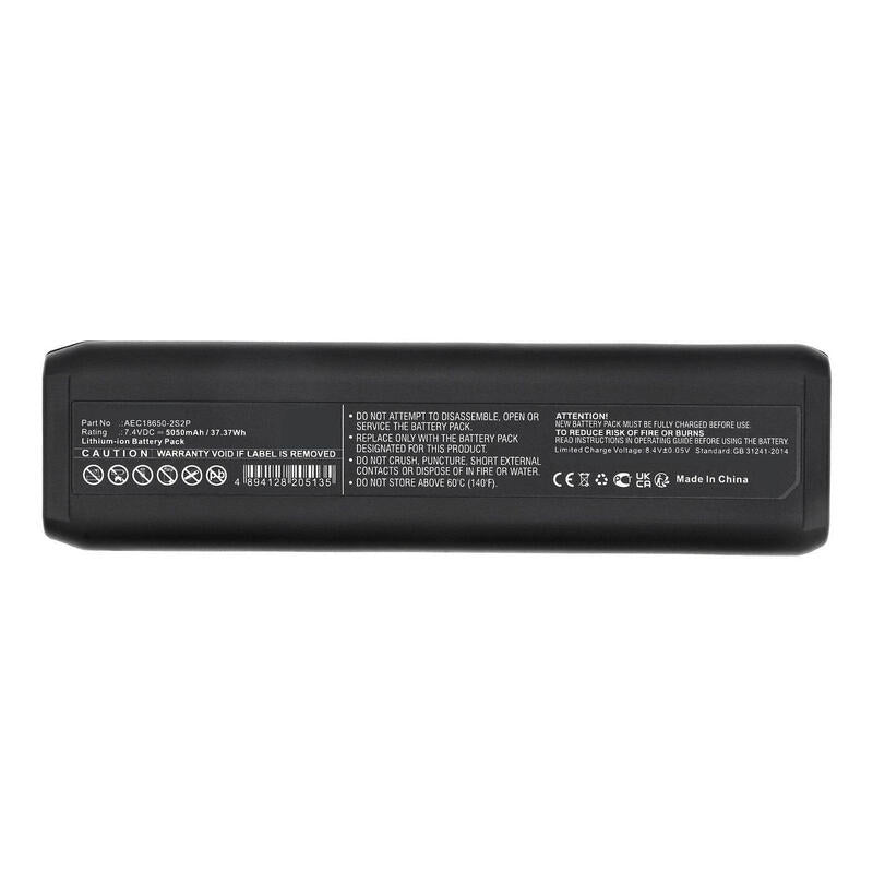 Battery Li-Ion Black 7.4v 5050mah 37.37wh For Konftel