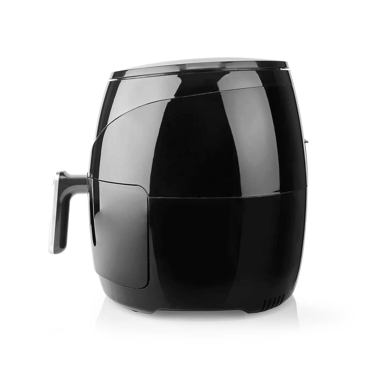 EAN 5412810334360 - Nedis KAAF250EBK freidora Sencillo 6,5 L Independiente 1800 W Freidora de aire caliente Negro imagen 3