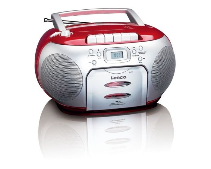 EAN 8711902035091 - Lenco SCD-420 Negro, Rojo Reproductor de CD portátil imagen 3