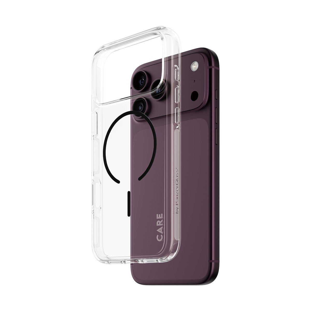 Care By Panzerglass Urban Explorer Case Transparente M. Negro Magsafe Iphone 17 Pro Max