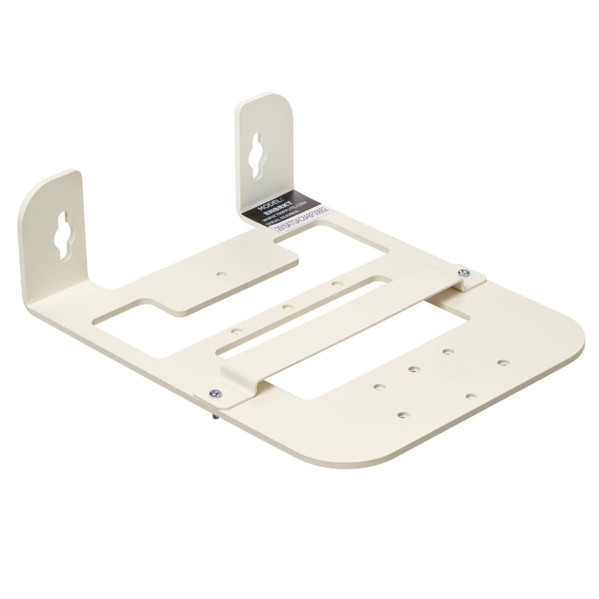 Universal Wall Bracket For Wireless Access Point - Right Angle Steel White
