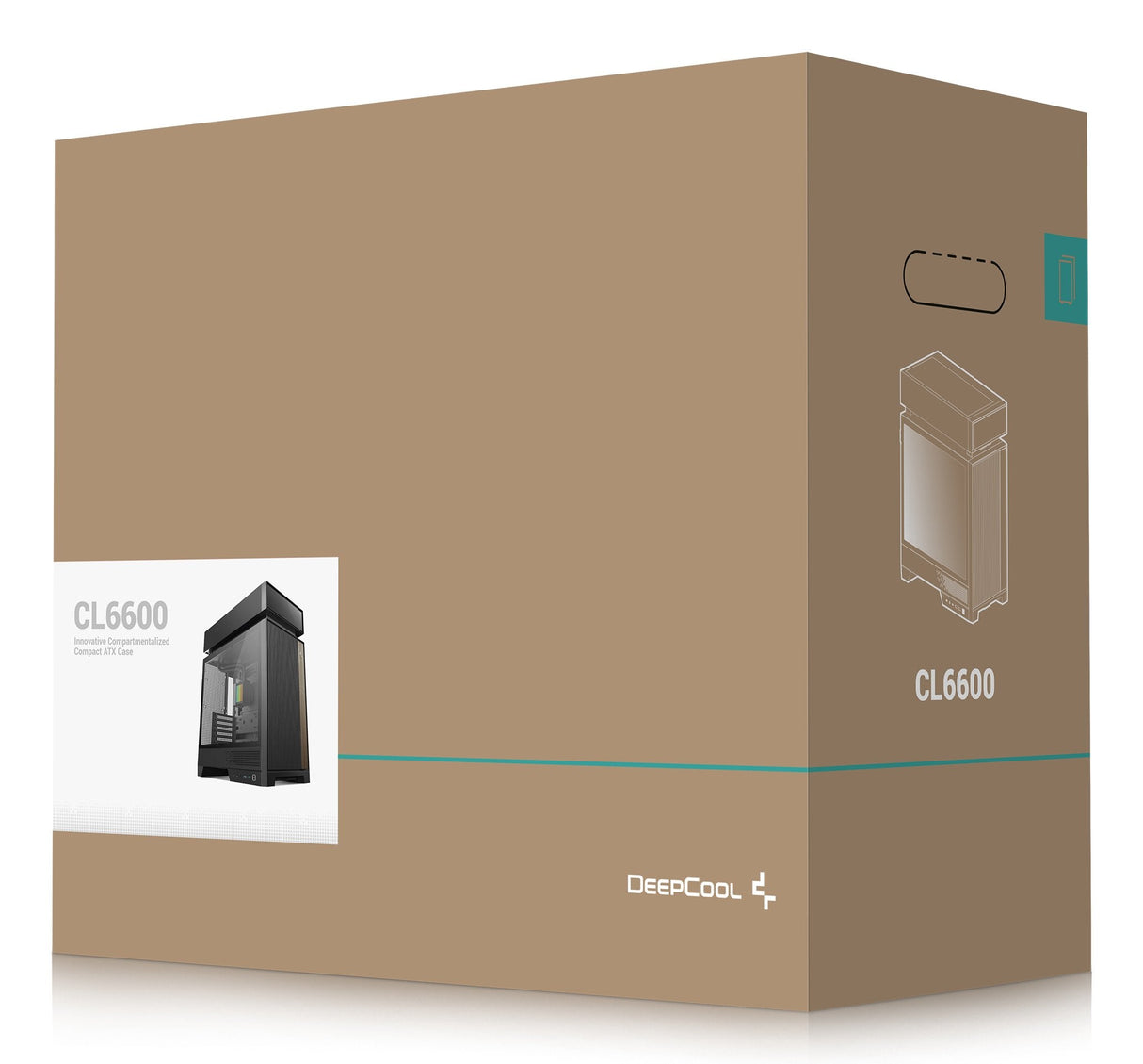 Caja Pc Midi Deepcool Cl6600 360mm Aio Negro R-Cl6600-Bknna0-G-1