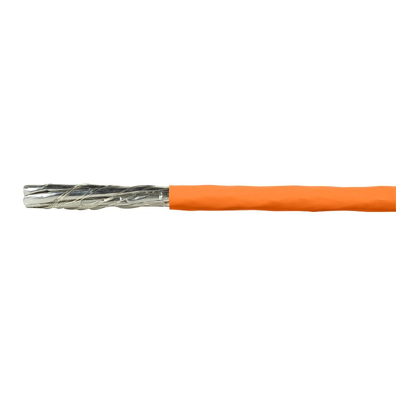 Bobina Cat 7 S-Ftp 25m Instalacion Naranja Awg23 Dca