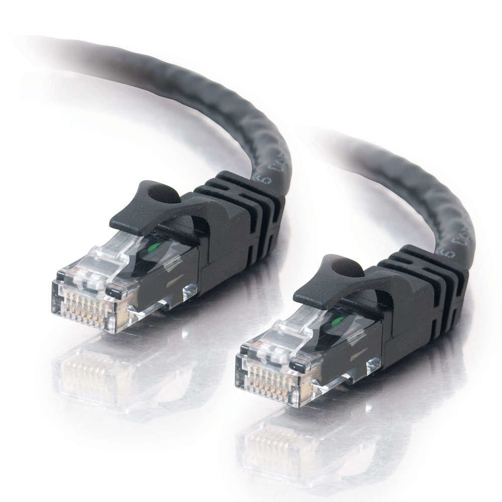EAN 0757120834113 - C2G 7m Cat6 Patch Cable cable de red Negro U/UTP (UTP) imagen 1