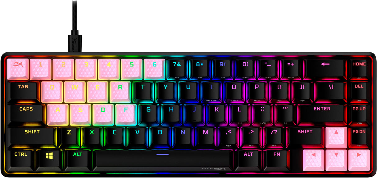 EAN 196188737330 - HyperX Rubber Keycaps - Gaming Accessory Kit - Pink (US Layout) Tecla imagen 1