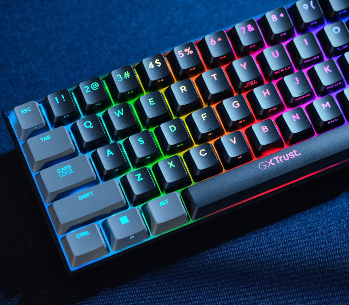 Trust Gxt 867 Acira - Teclado - Mecánico