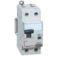 Legrand 410965 Dx3 Fi Ls-Interruptor B 16a 1p+N 6ka 30ma Tipo A 230vac 2te