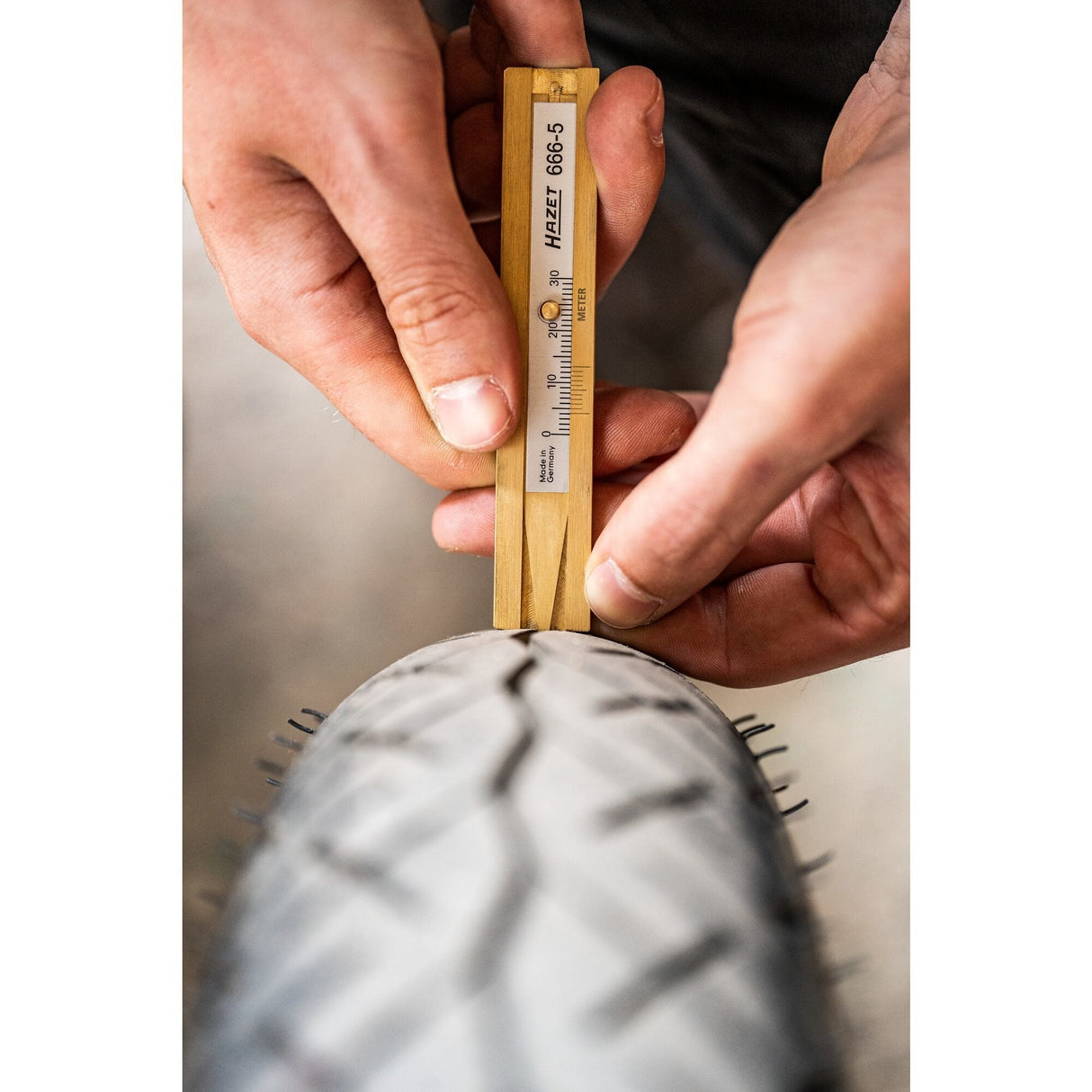 Medidor De Profundidad De Dibujo De Neumáticos Hazet 666-5