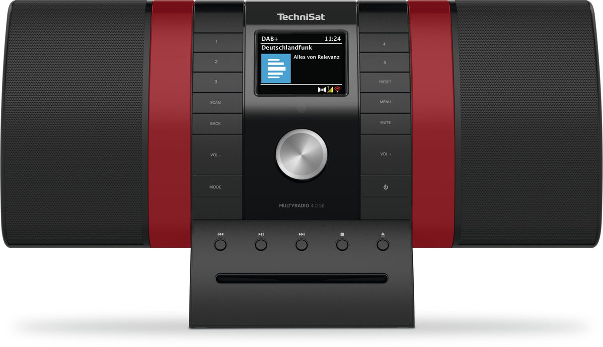 Technisat Multyradio 4.0 Se Schwarz/Rot