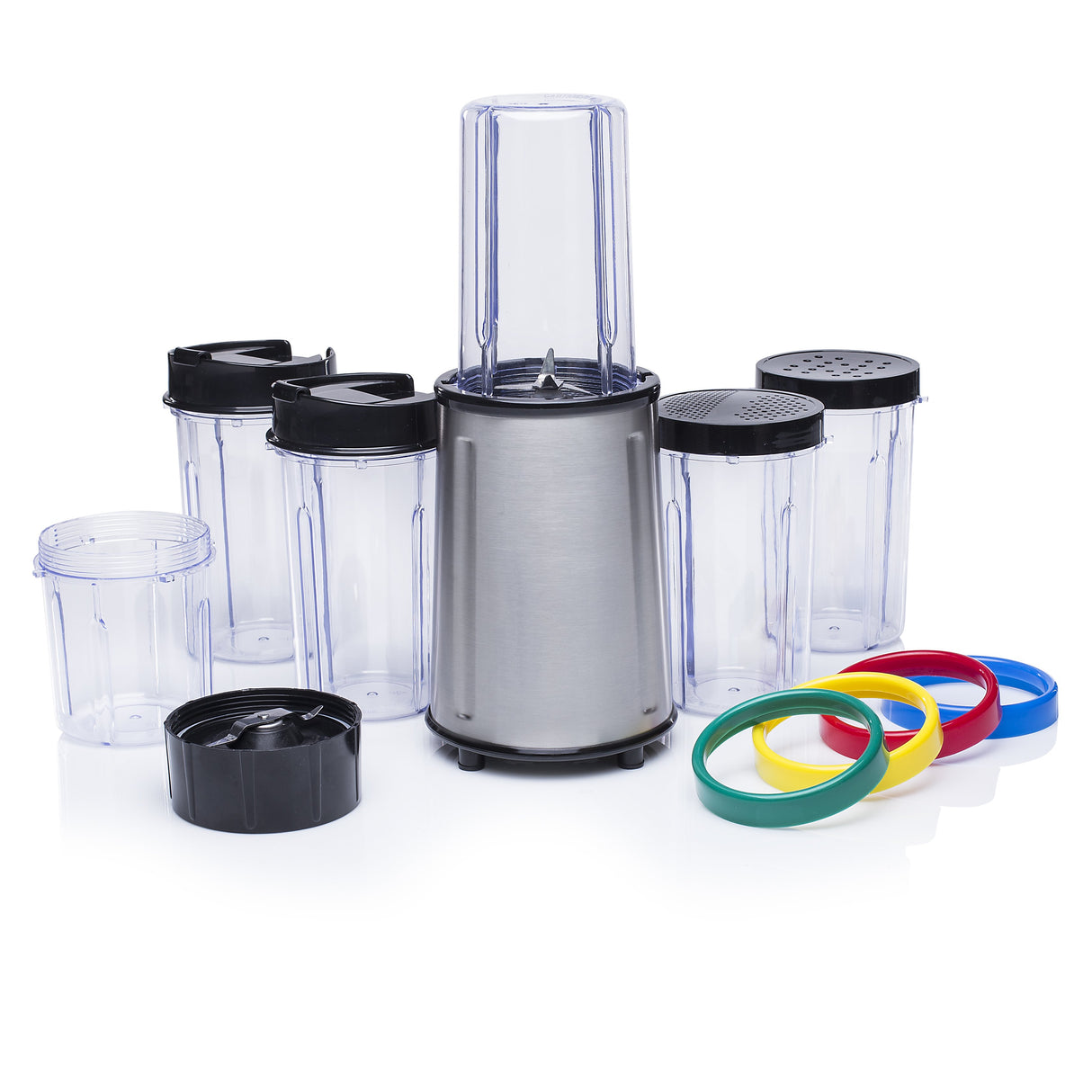 EAN 8713016023612 - Tristar BL-4445 licuadora 0,4 L Batidora de vaso 240 W Negro, Acero inoxidable imagen 2