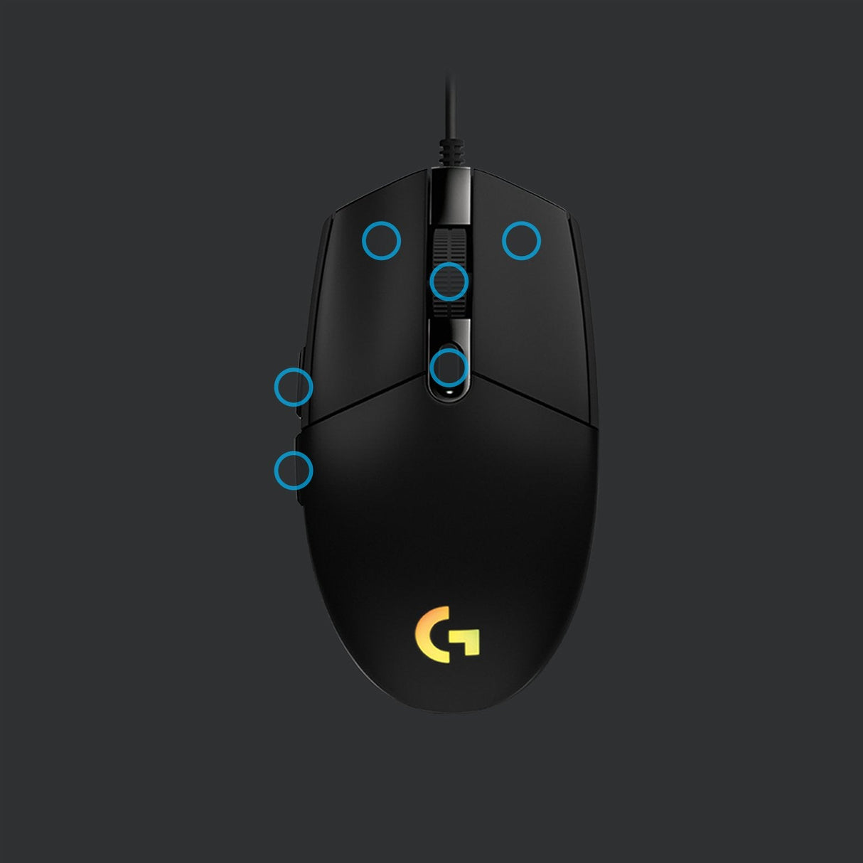 EAN 5099206089167 - Logitech G 910-005796 ratón Juego USB tipo A 8000 DPI imagen 4
