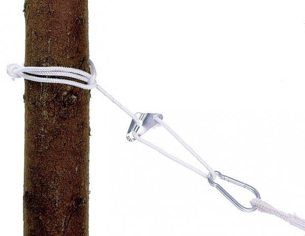 EAN 4030454000031 - AMAZONAS AZ-3025000 accesorio para hamaca Kit para colgar hamacas Plata Acero galvanizado, Plástico 150 k imagen 1