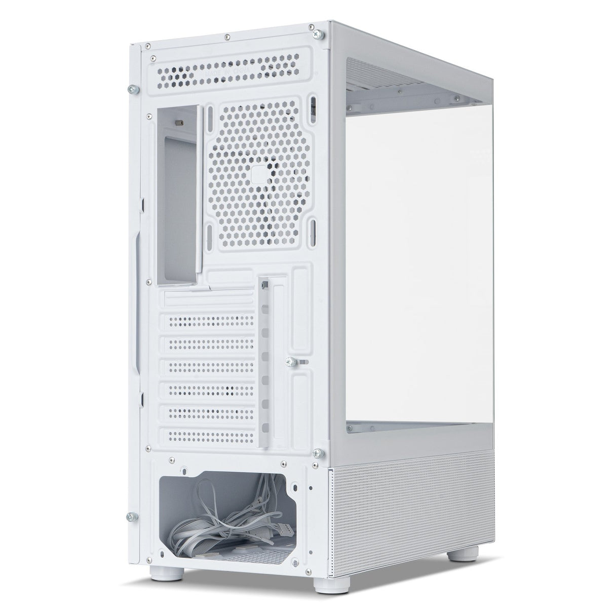 EAN 8436587974632 - NOX Hummer NXHUMMERVSNWH carcasa de ordenador Midi Tower Blanco imagen 5