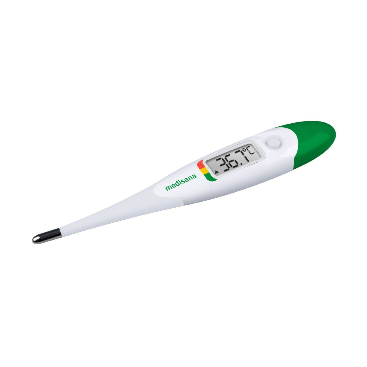 Medisana Tm705 Termometro Clinico Digital - Medicion Rapida En 10s - Punta Flexible - Memoria Del Ultimo Valor - Alarma