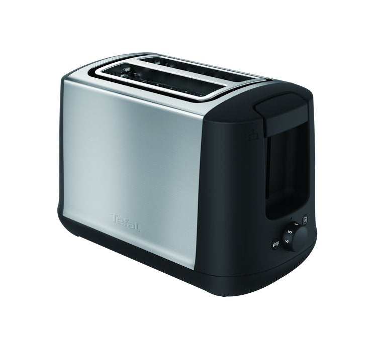 Tefal Tt340830 Tostadora 2 Rebanada(S) Negro, Acero Inoxidable 850 W