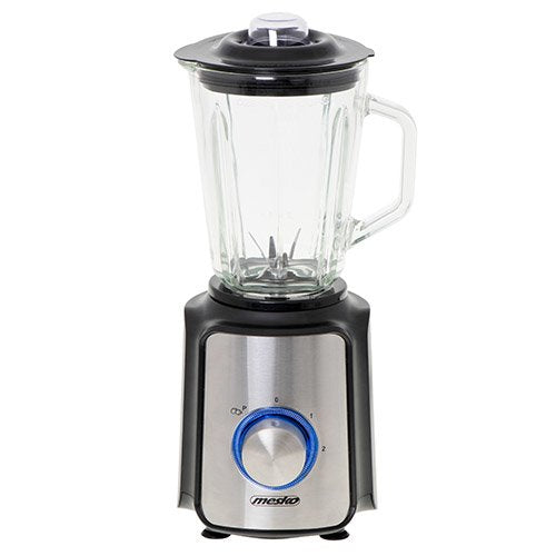 EAN 5902934839204 - Mesko Home MS 4080 licuadora 1,5 L Batidora de vaso 1200 W Arándano, Acero, Transparente imagen 2