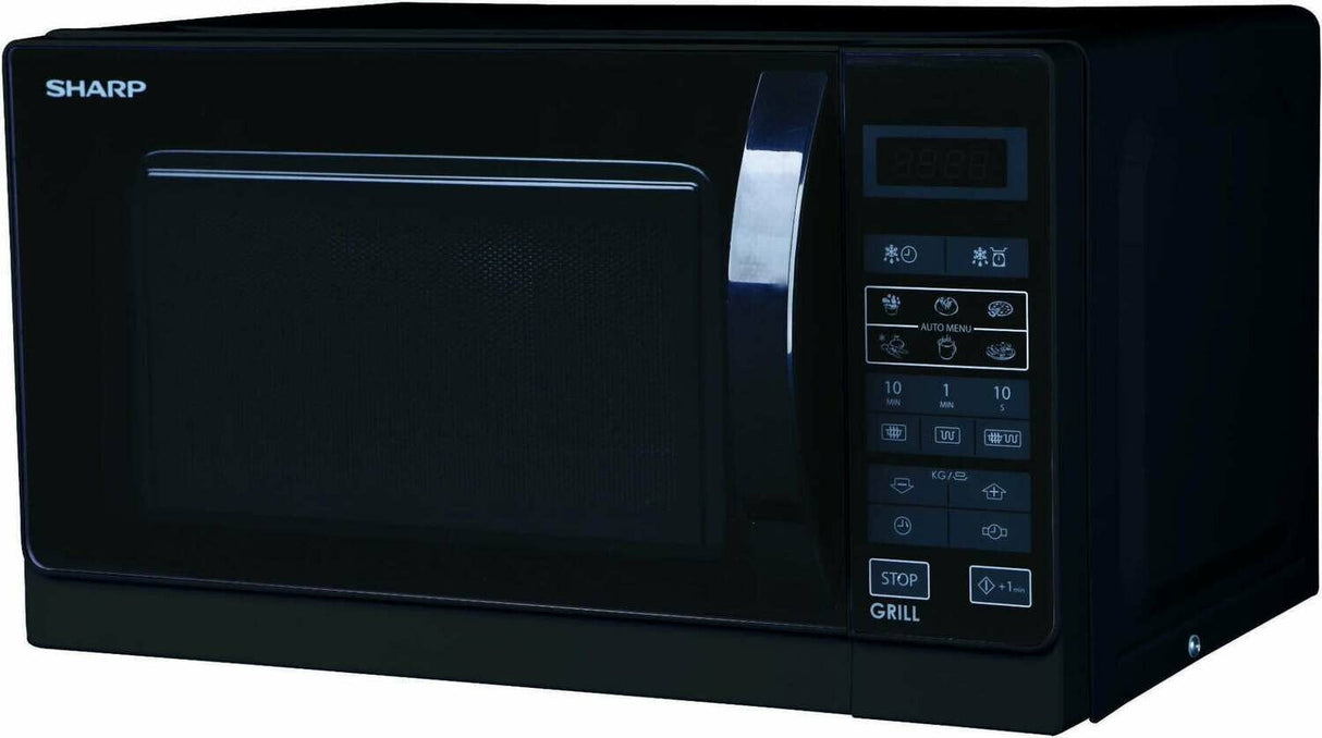 EAN 4974019744452 - Sharp R-742BKW microondas Negro Microondas con grill Encimera 25 L 900 W imagen 1