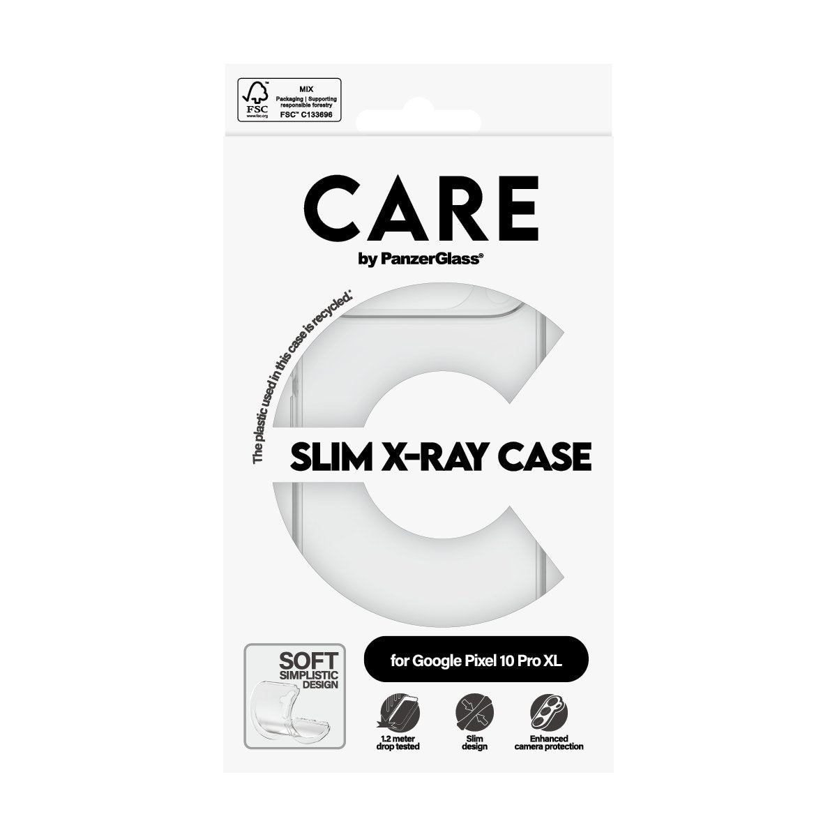 Panzerglass Care Fashionable Case Transp.X-Ray Soft Basic Google Pixel 10 Pro Xl