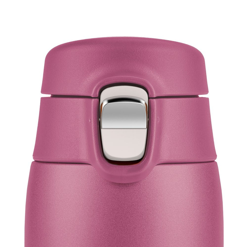 Emsa Travel Mug Taza Térmica Ligera 0,4 Litros Rosa, Tapa Abatible N2151100