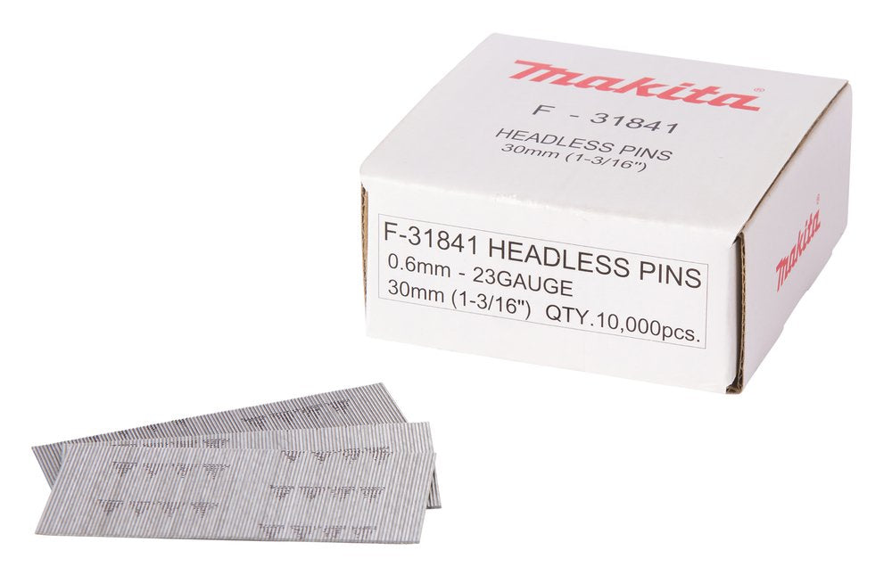 Makita F-31841, Para Pintacker, 0,6 X 30 Mm, Clavo 10.000 Piezas F-31841