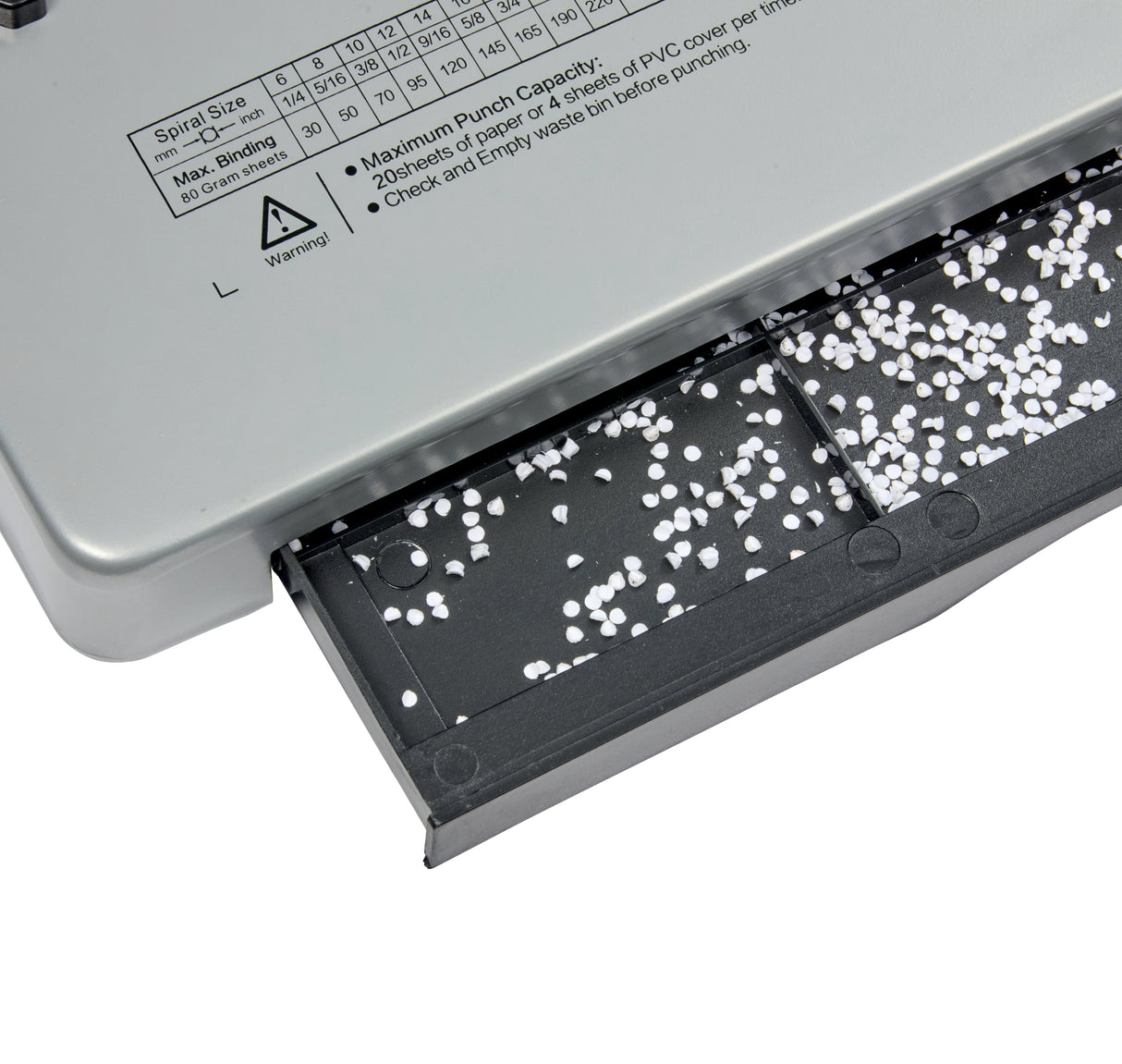 EAN 5028252643405 - GBC 4410057 máquina de encuadernación Máquina de encuadernación en espiral 450 hojas Plata imagen 4