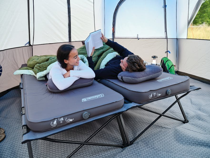 Coleman 2176135, Cama Camping Gris Oscuro 2176135