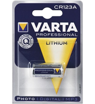 Varta Pila Cr123a Litio 3v