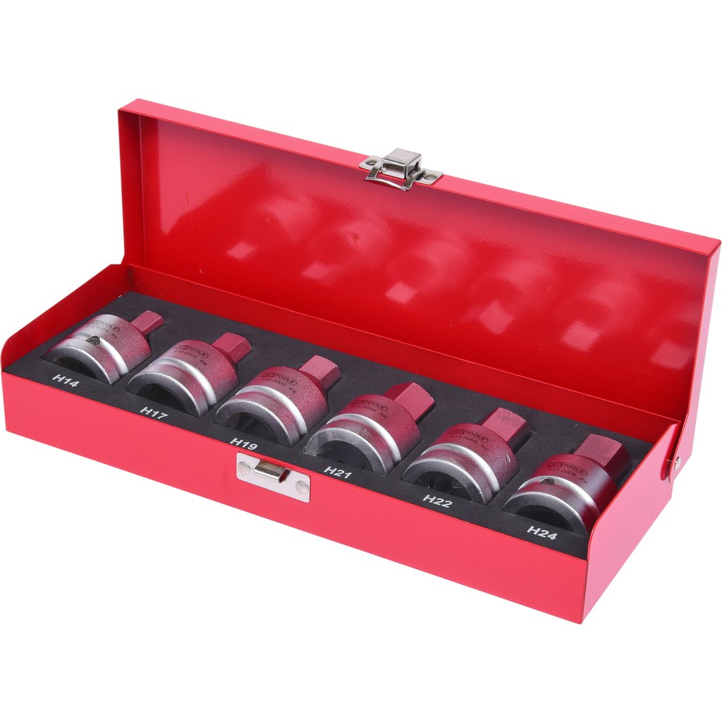 Ks Tools 3/4" Kraft-Bit-Stecknuss-Juego 515.0000