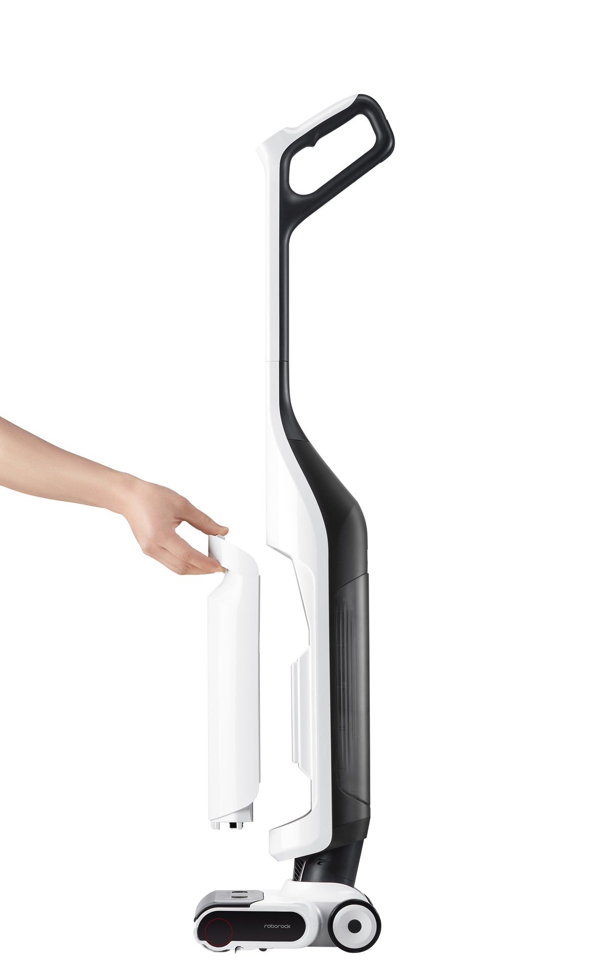 EAN 6974653811365 - Roborock Flexi Lite Aspiradora vertical Batería Seca y húmeda Sin bolsa Negro, Blanco 6,4 Ah imagen 8