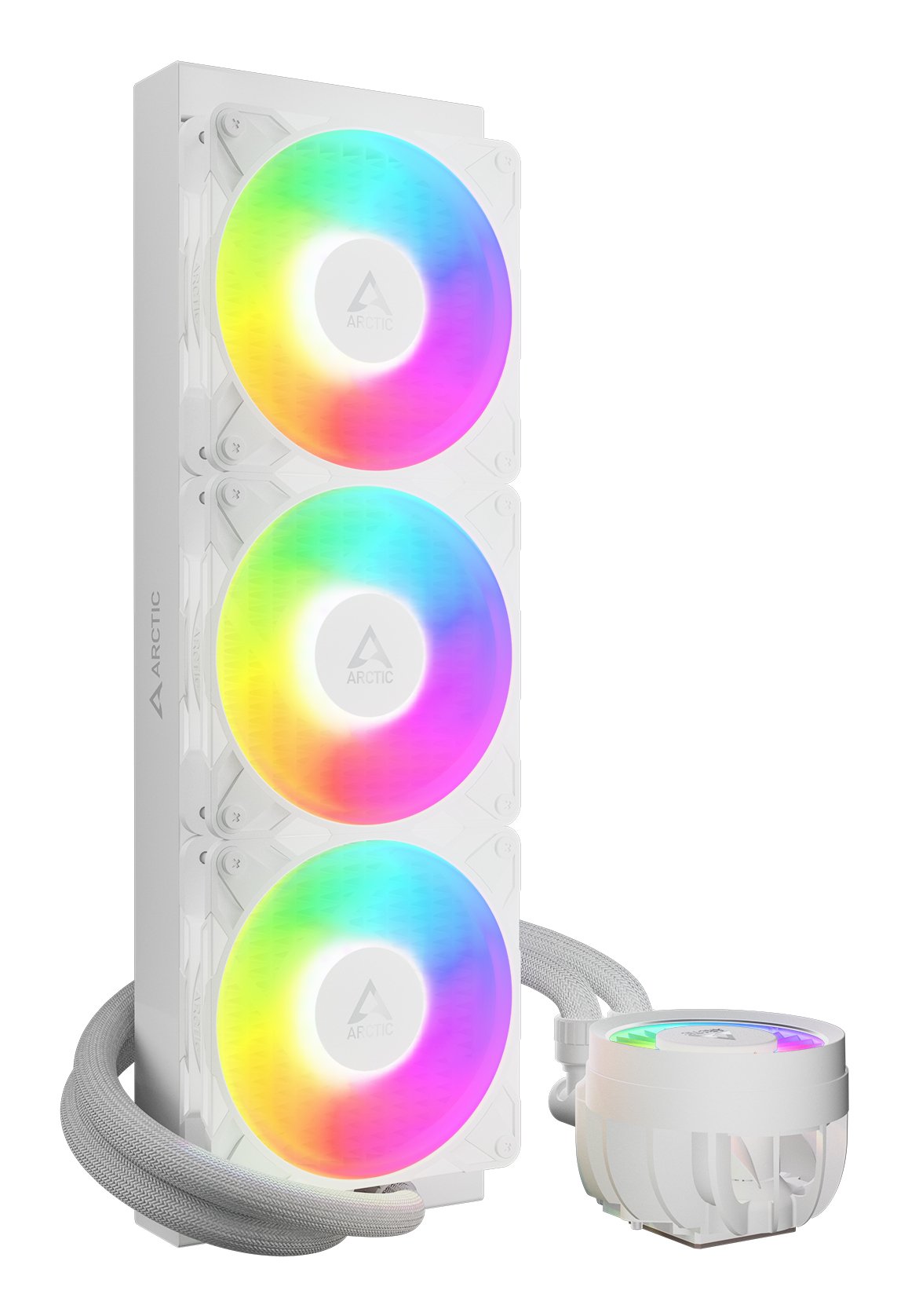 EAN 4895265000263 - ARCTIC Liquid Freezer III Pro 360 A-RGB (White) Procesador Kit de refrigeración líquida 12 cm Blanco 1 pi imagen 2