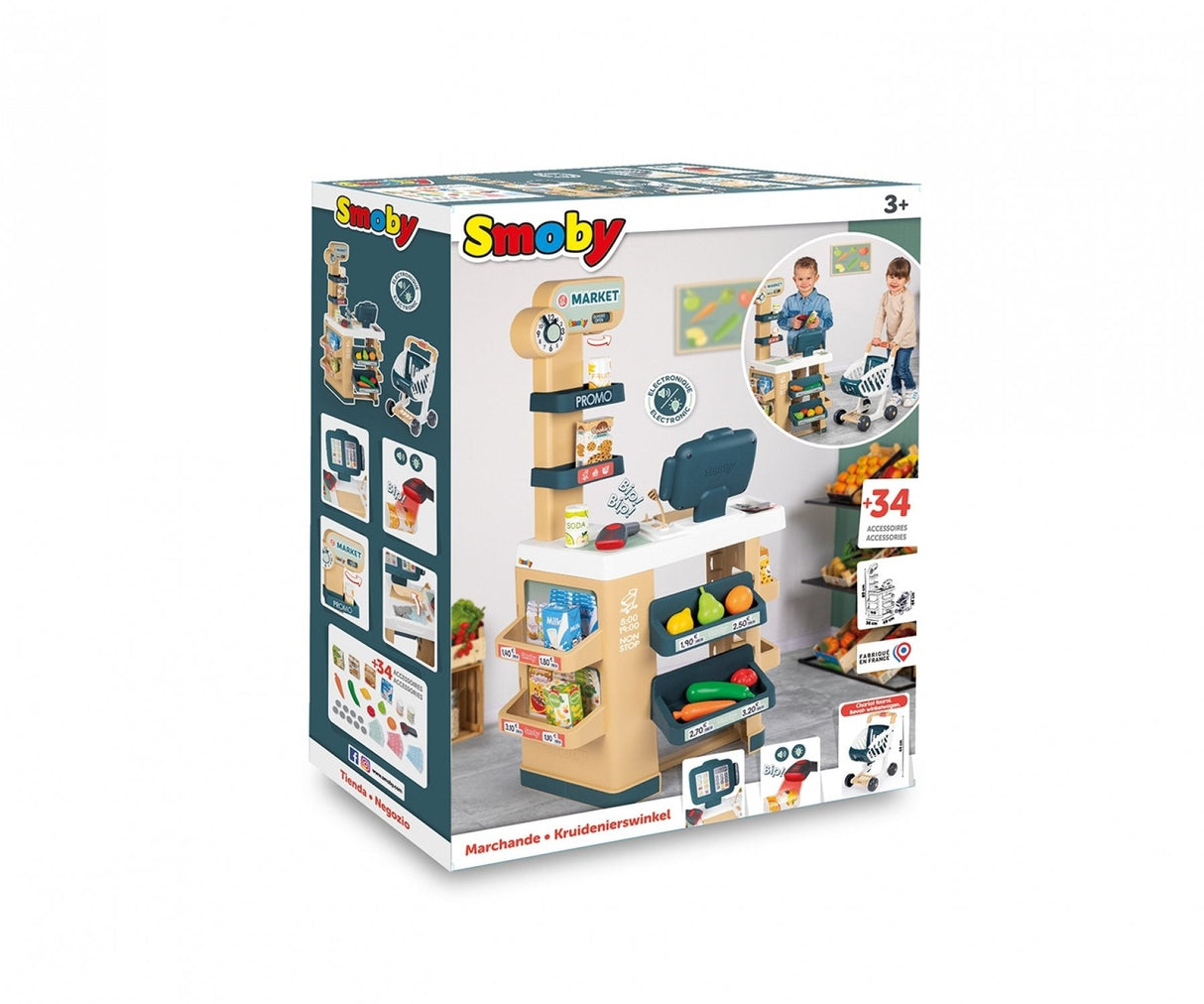 Smoby Supermarkt Mit Einkaufswagen Modell 2023