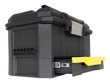 Caja De Herramientas Stanley Plástico Con Cajón 1-70-316 Negro