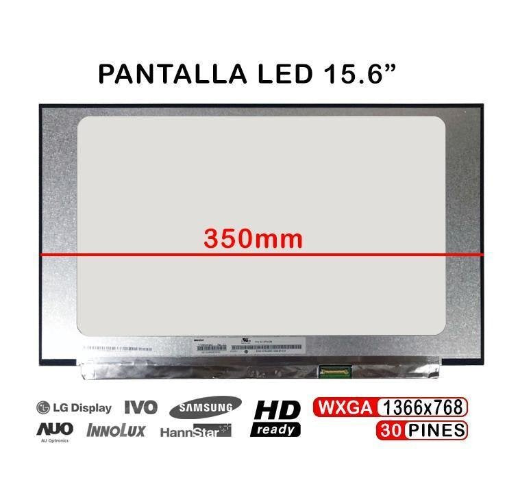Pantalla 15.6" Para Portátil Hp 15s-Fq1042ns 350mm L63567-001