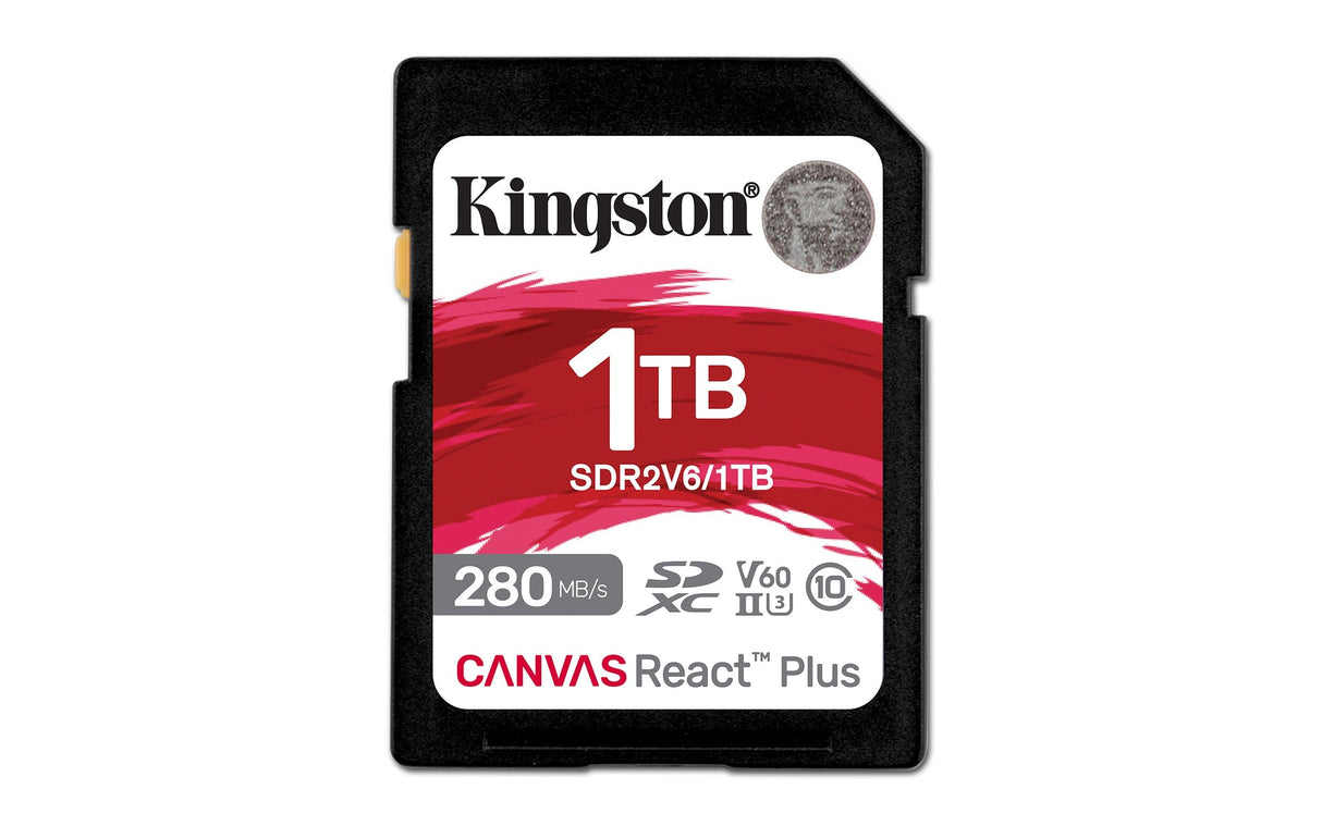 EAN 0740617340556 - Kingston Technology Canvas React Plus 1 TB SDXC UHS-II Clase 10 imagen 1