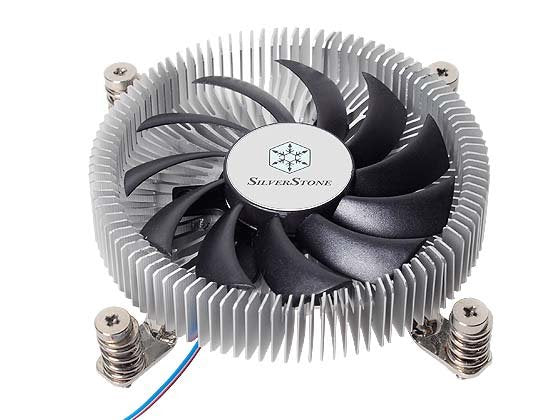 Silverstone Nitrogon Cpu Cooler Sst-Nt07-115x 80mm Pwm, Low Profile, Intel