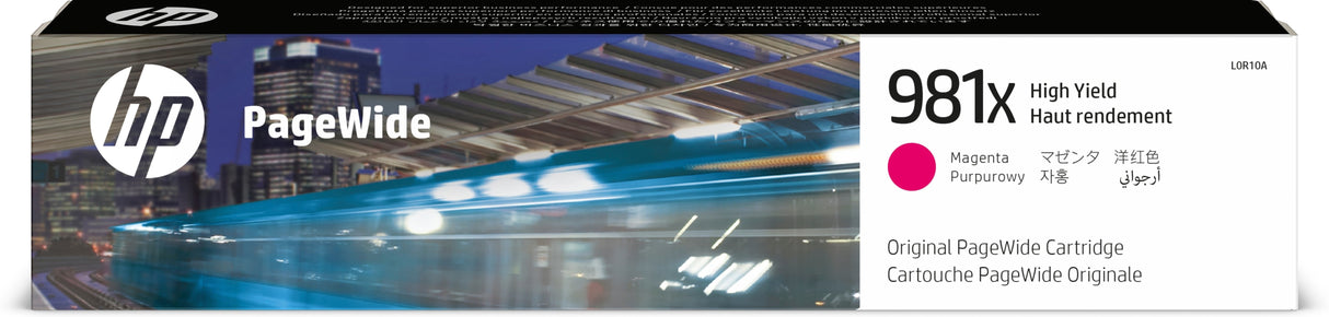 EAN 0889296095262 - HP 981X High Yield Magenta Original PageWide Cartridge cartucho de tinta 1 pieza(s) Alto rendimiento (XL) imagen 1
