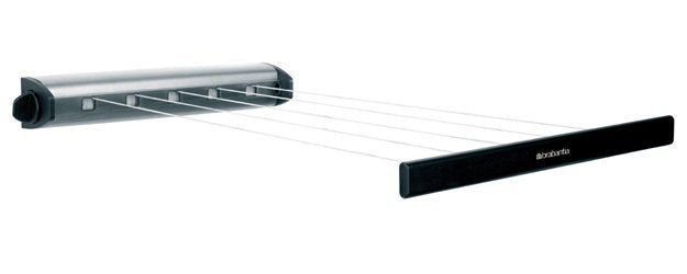 EAN 8710755385766 - Brabantia Pull-Out Drying Lines Set, 2 pcs Wall-mountable rack Acero inoxidable imagen 1