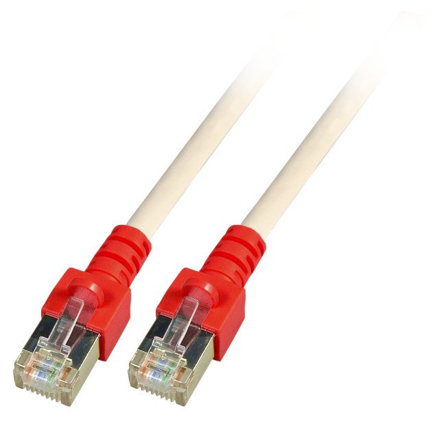 Efb Rj45 Cable De Red Cat.5e Sf Utp Pvc Tlle Rot Cca Crossed Grau 15m