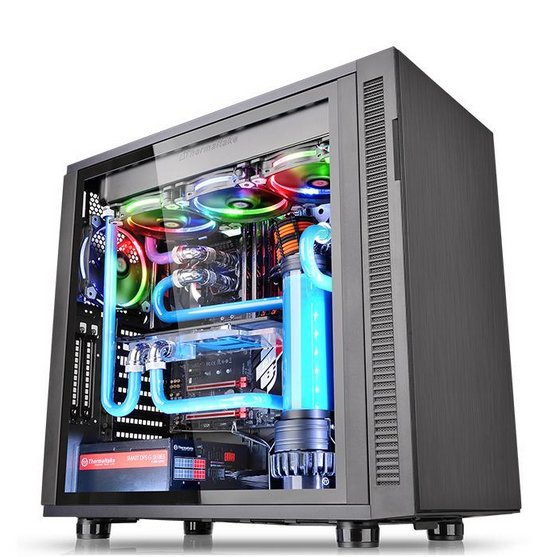 Caja Pc Thermaltake Suppressor F31 Cristal Templado Negra