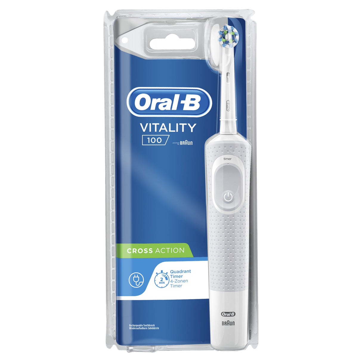 Braun Oral-B Vitality 100 White Crossaction Cls