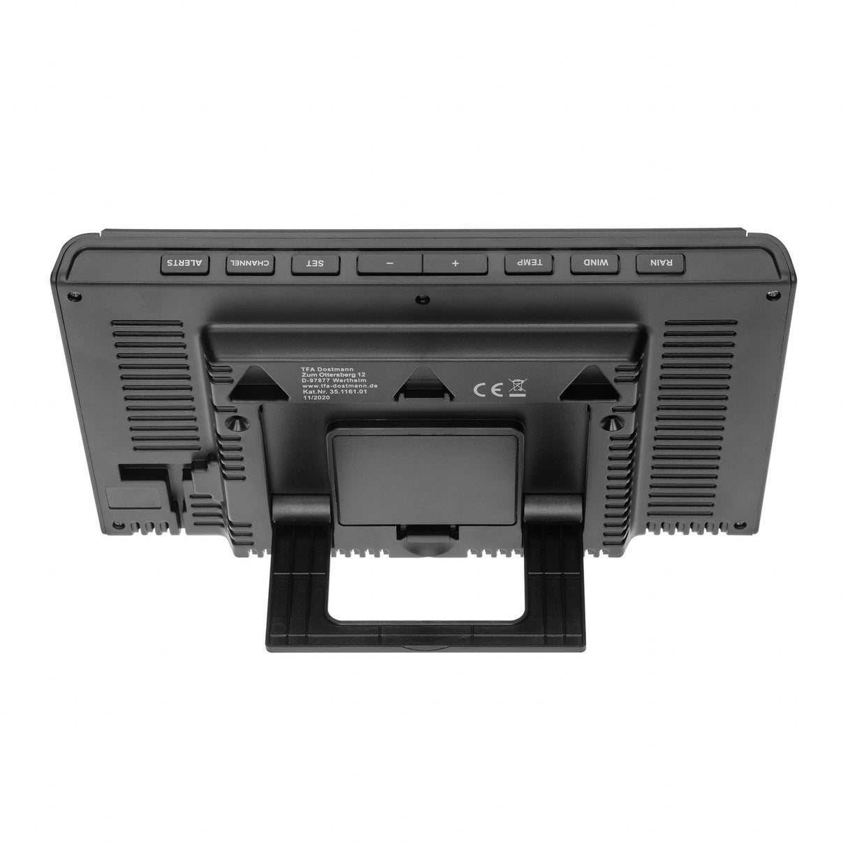 EAN 4009816037237 - TFA-Dostmann 35.1161.01 termómetro ambiental Estación meteorológica electrónica Interior / exterior Negro imagen 2