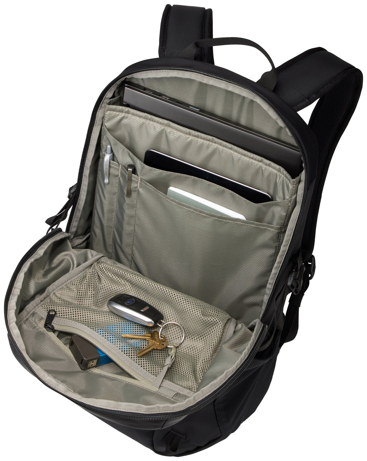 EAN 0085854253390 - Thule EnRoute TEBP4116 - Black mochila Mochila informal Negro Nylon imagen 5