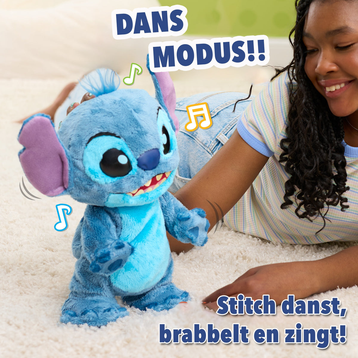 Peluche Interactivo Double Trouble Stitch Disney